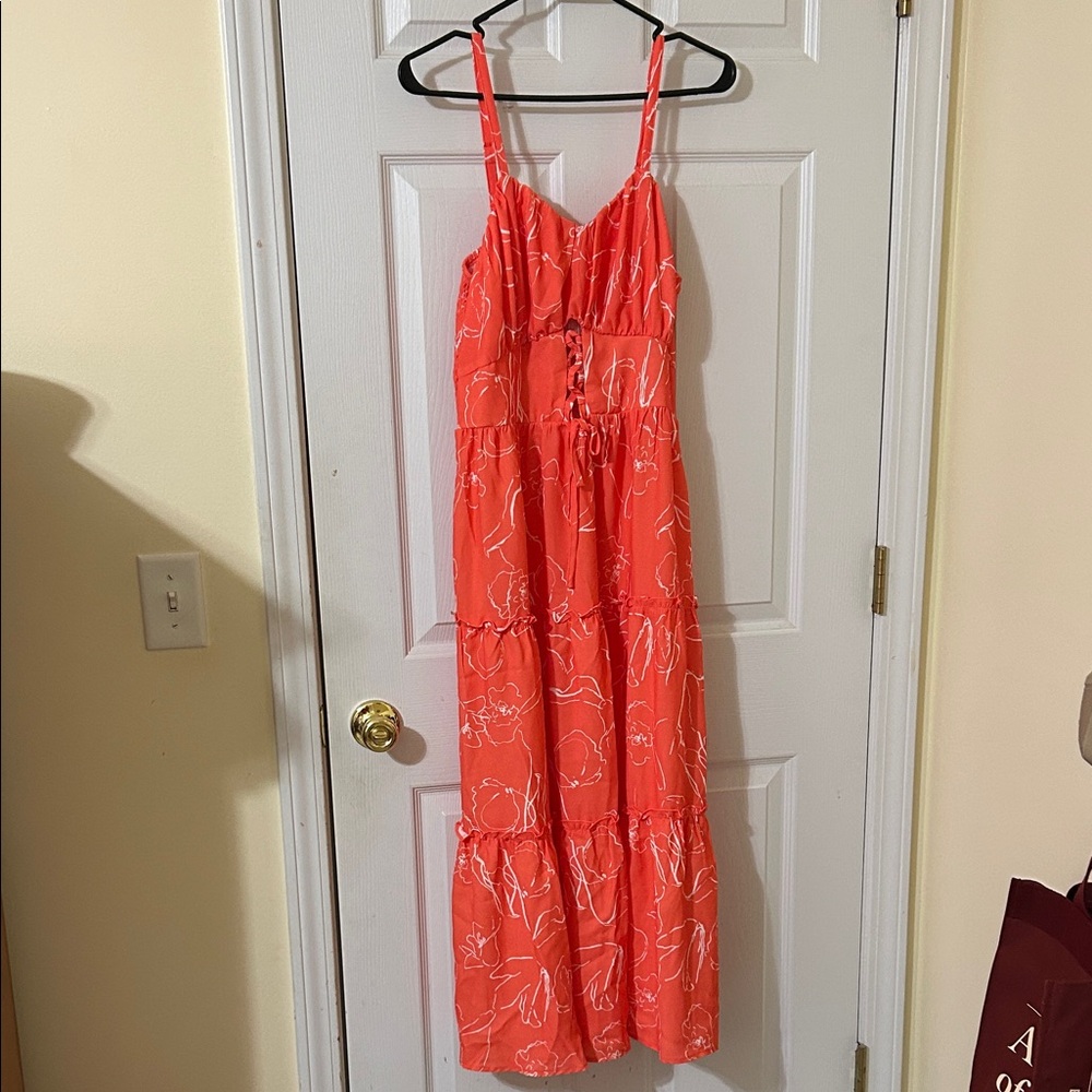 Grace Karin Vibrant Orange Dress